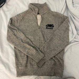 Quarter zip sweater